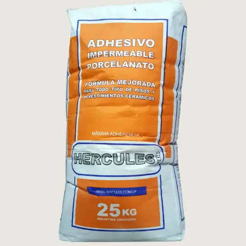 Adhesivo Impermeable Porcelanato Hercules